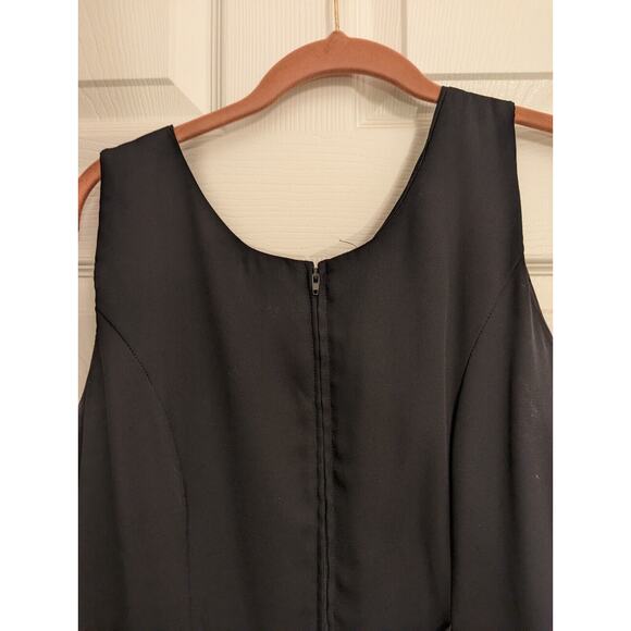 Womens Large Black Dress Gold Design Formal - Picture 8 of 9